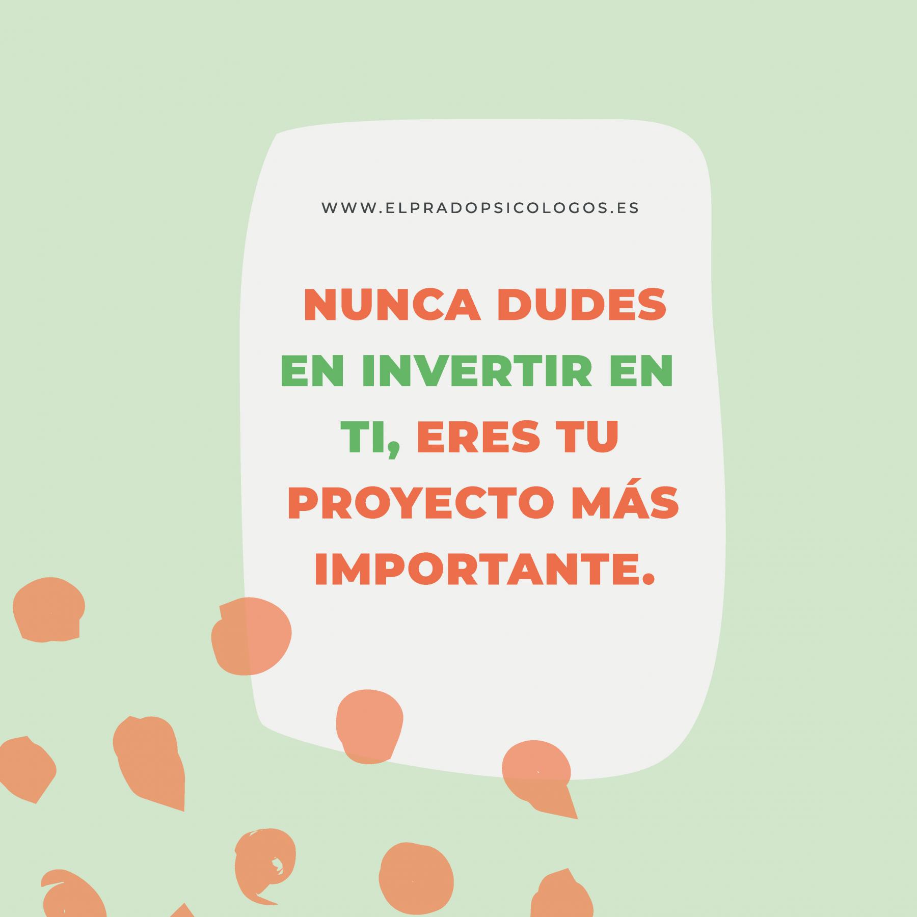 Invertir en ti yendo al psicólogo